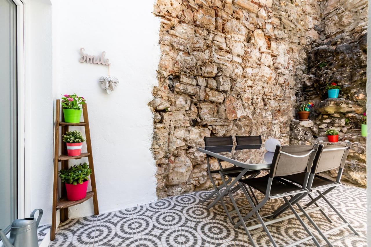 Apartamento 1 Quarto, Com Patio, Em Frente Praia Paço de Arcos Exterior foto