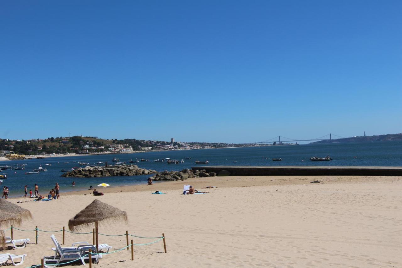 Apartamento 1 Quarto, Com Patio, Em Frente Praia Paço de Arcos Exterior foto