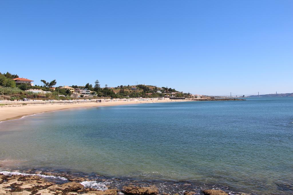 Apartamento 1 Quarto, Com Patio, Em Frente Praia Paço de Arcos Exterior foto