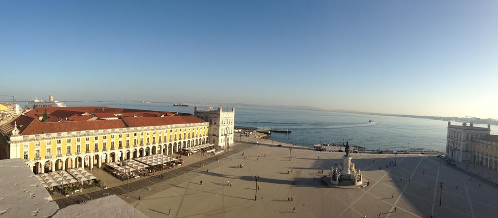 Apartamento 1 Quarto, Com Patio, Em Frente Praia Paço de Arcos Exterior foto